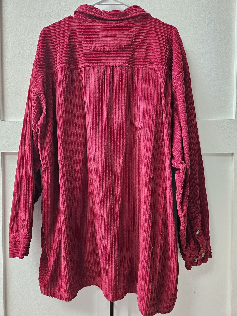Northcrest Ribbed Zip-Front Utility Jacket - Raspberry Pink - Picture 3 of 11